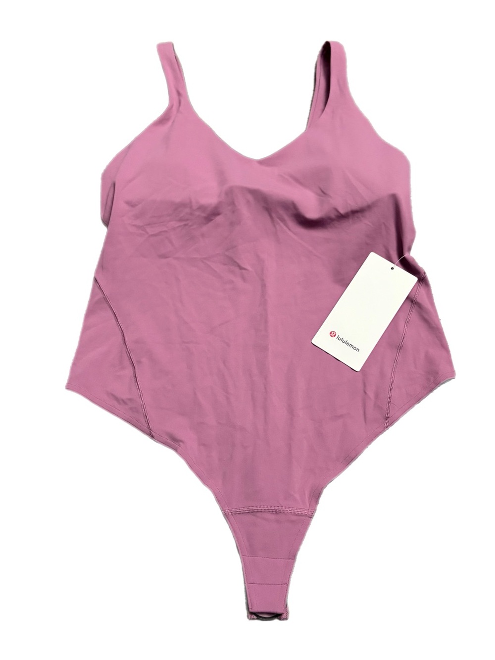 NWT Lululemon Align Bodysuit (Velvet Dust) Size 12